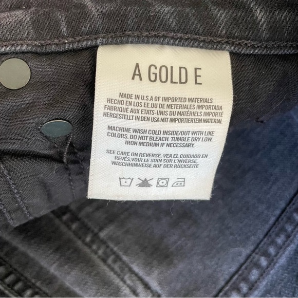 Women's AGOLDE Black Nico Jeans - Picture 9 of 11